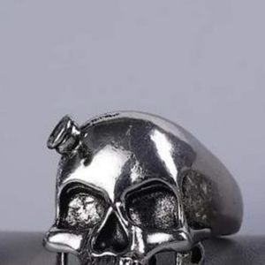 Skull Decor  Ring For Men's.
